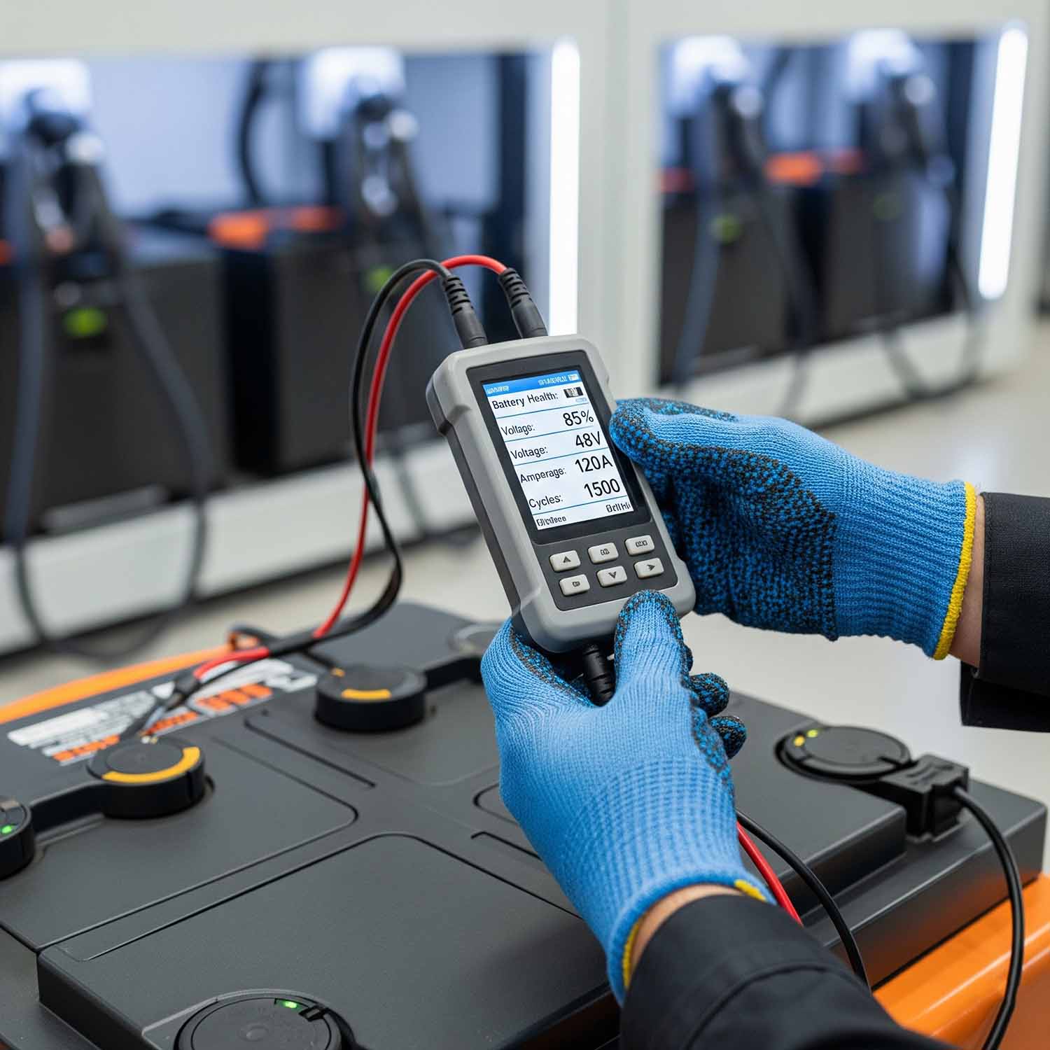 Ghid verificări zilnice baterie stivuitor