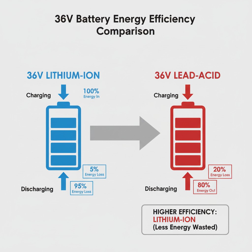 Baterii 36V Litiu-Ion versus Plumb-Acid