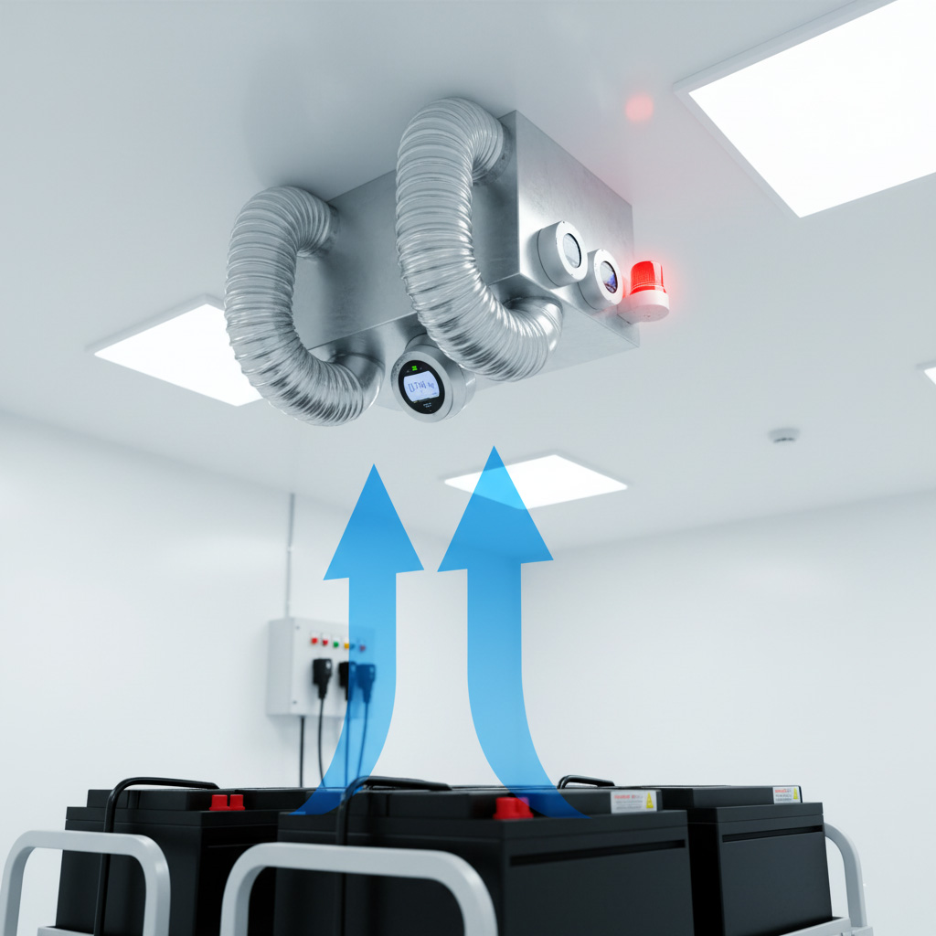 Ventilația Camerei de Încărcare 80V