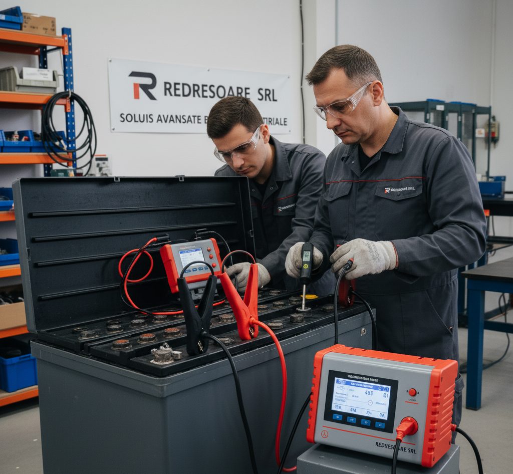 Sulfatarea bateriilor de 36V la Stivuitoare