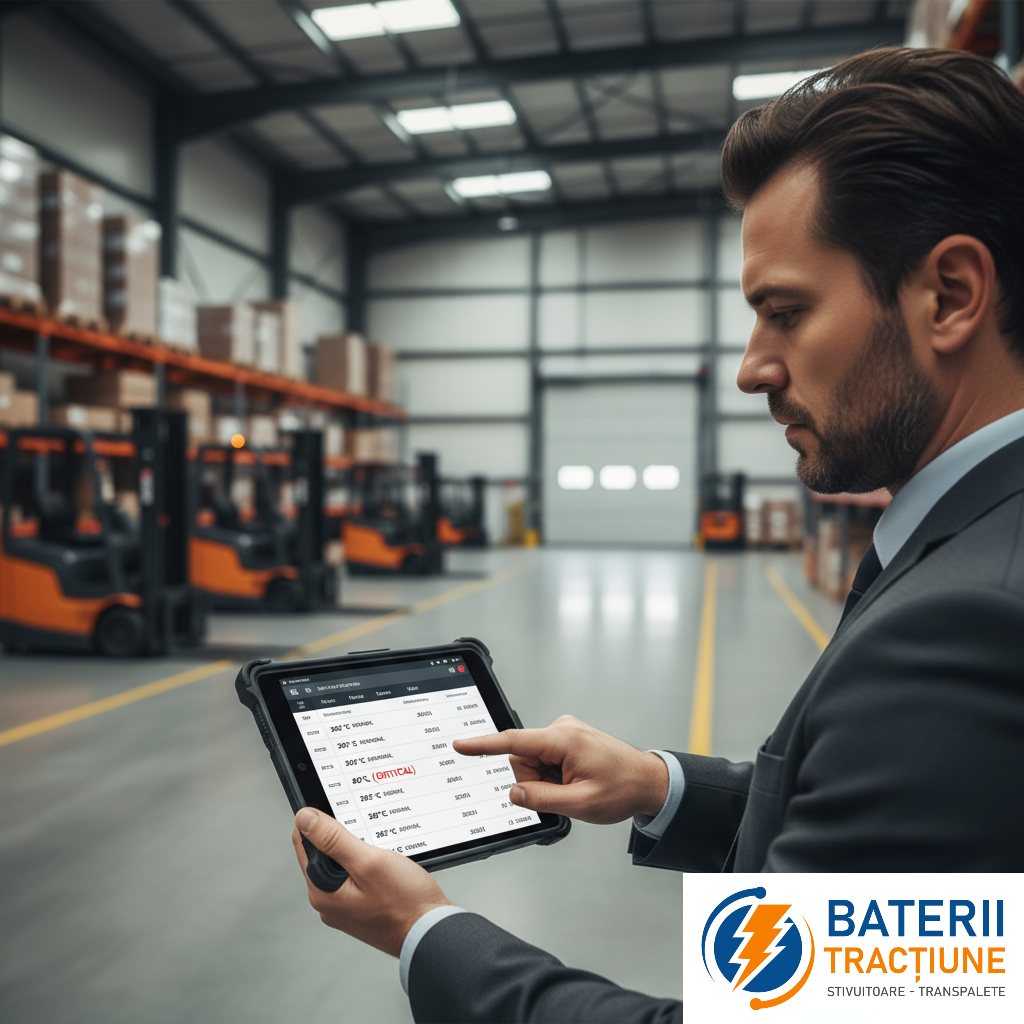 De ce Bateria de Stivuitor se Incalzeste